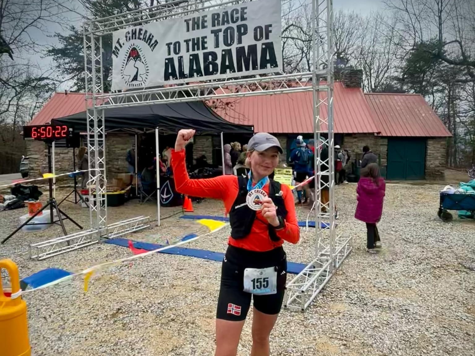 Anita Sletten med sterkt resultat i Mt. Cheaha 50k i Alabama